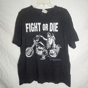 The walking dead 2015 daryl dixon fight or die tshirt